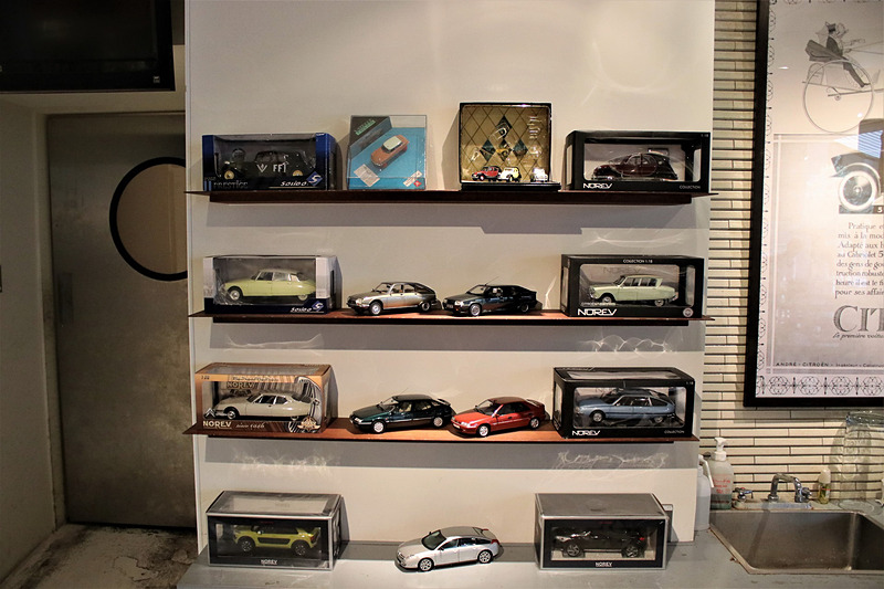 大型のミニカー類