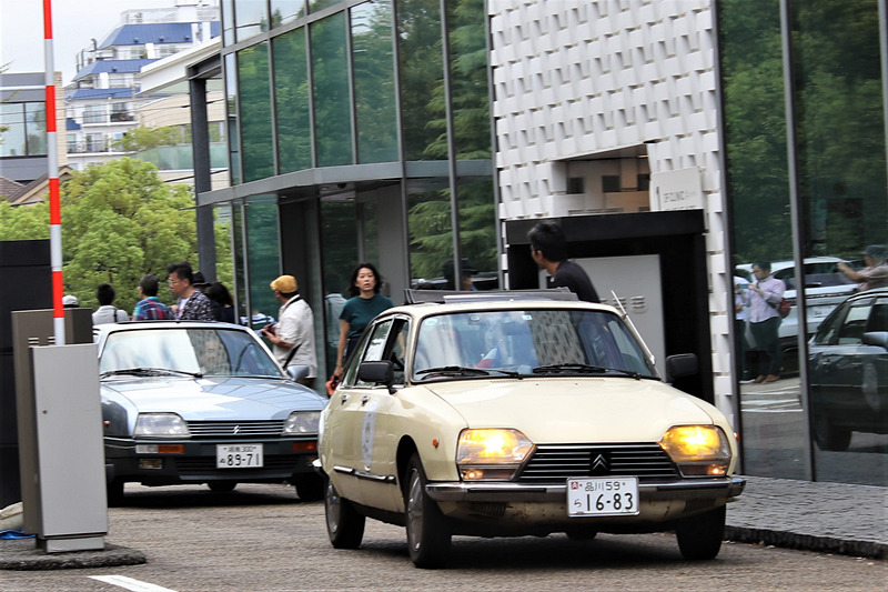 シトロエン GSとCXが並んでスタート