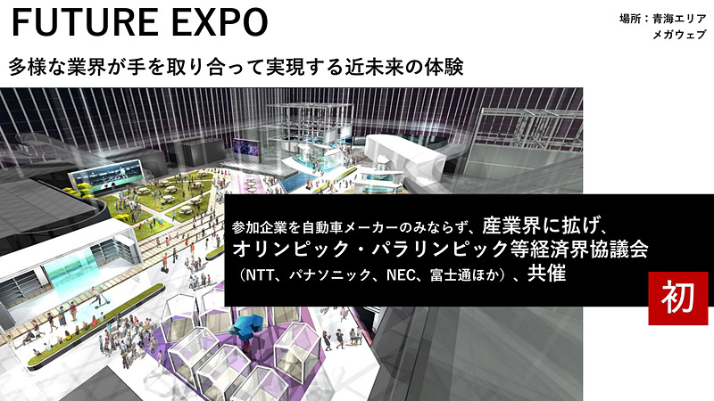 FUTURE EXPOに関する説明スライド