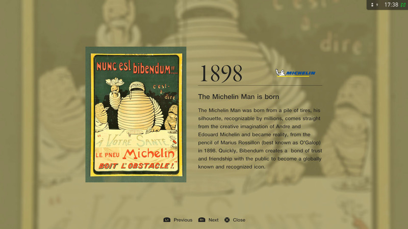 ミュージアムに「ミシュラン」を追加