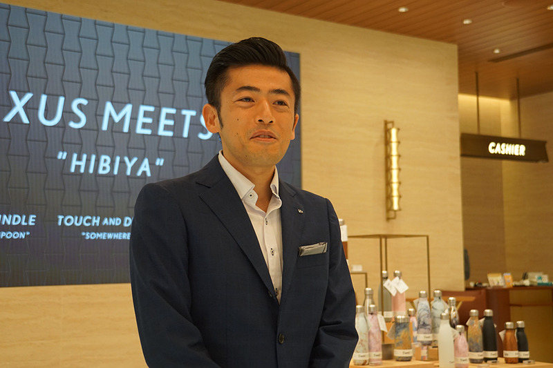 イベントの冒頭に挨拶したレクサスブランドマネジメント部 Jマーケティング室 主任の植木明広氏