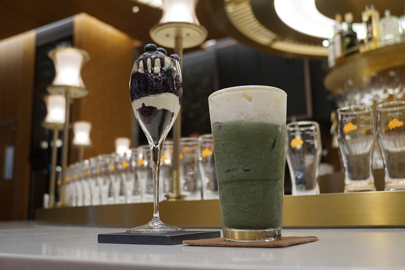 八海山甘酒抹茶ラテ inspiresd by “PATINA Elegance”：700円（税別）