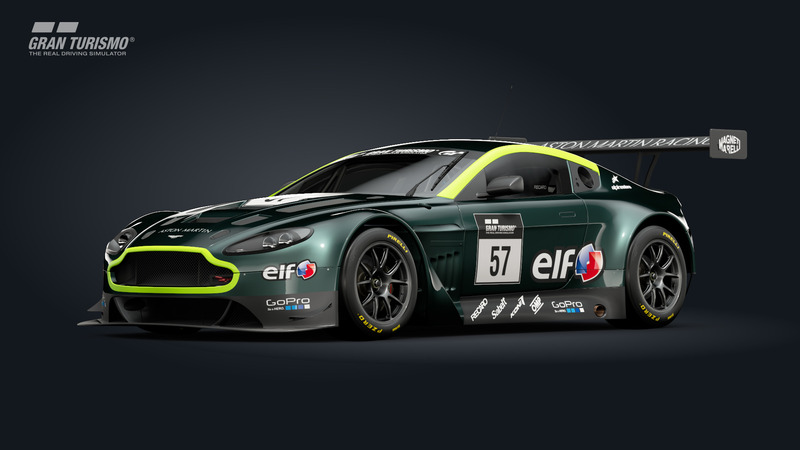 アストンマーティンV12 ヴァンテージGT3