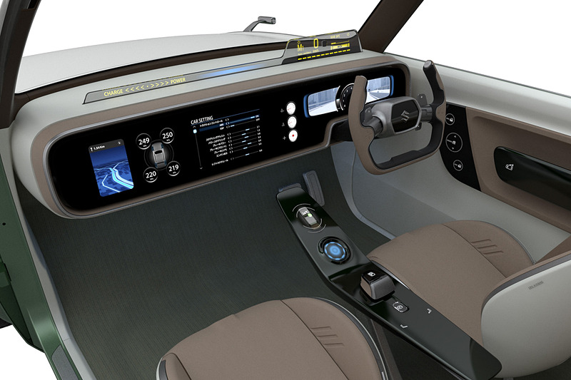 クーペスタイルとワゴンスタイルでインパネのデザインがスイッチ