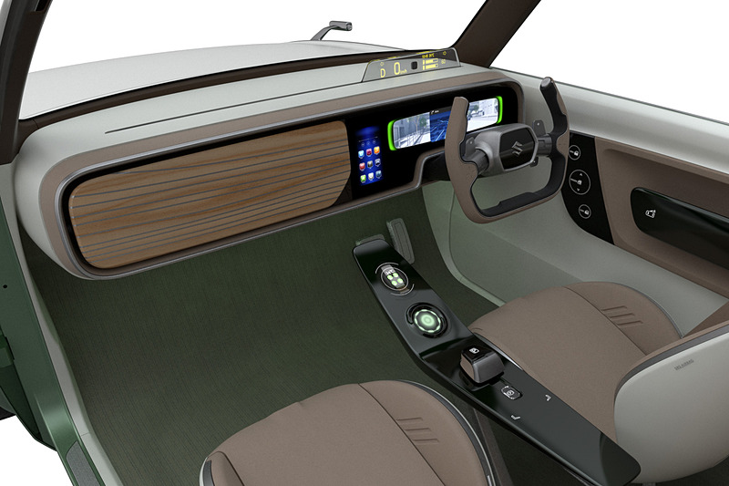 クーペスタイルとワゴンスタイルでインパネのデザインがスイッチ