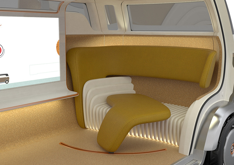 クッションシートは好みに応じて動かせる