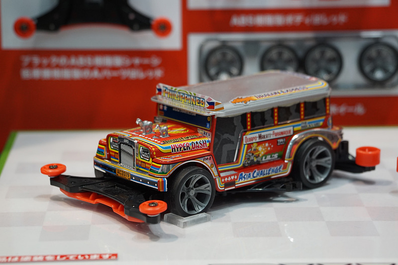 ミニ四駆関連の展示