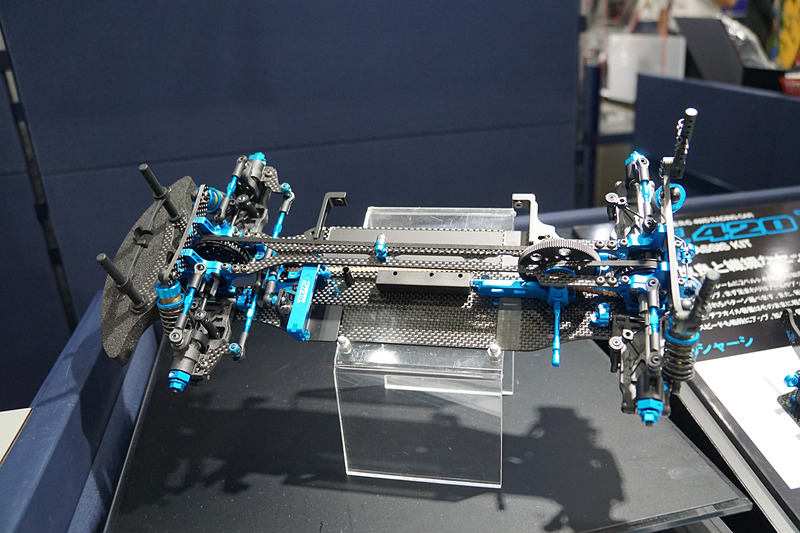 1/10RC TRF420 シャーシキット【仮称】の展示