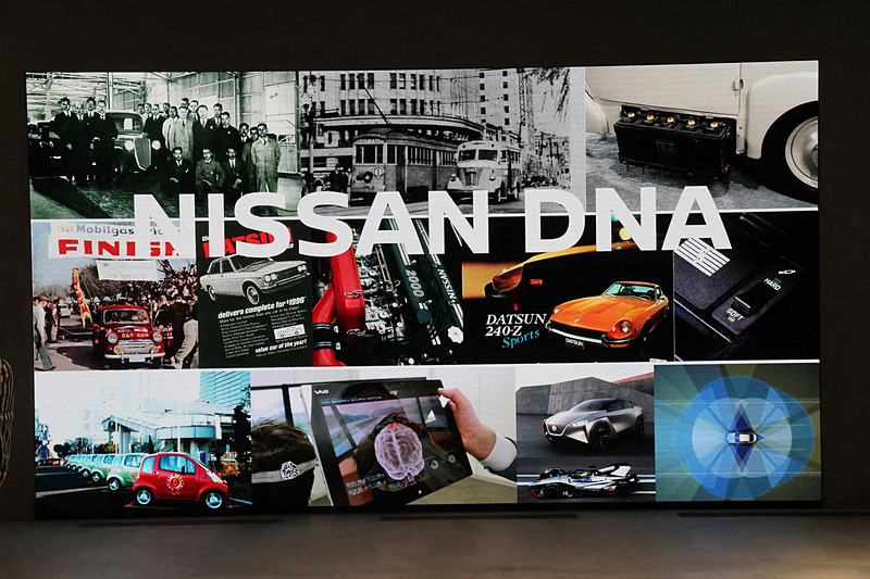 ヘリテージゾーンには高解像度の220インチLEDスクリーンを設置。貴重な歴史的動画コンテンツ、企画展示車の解説などを放映予定