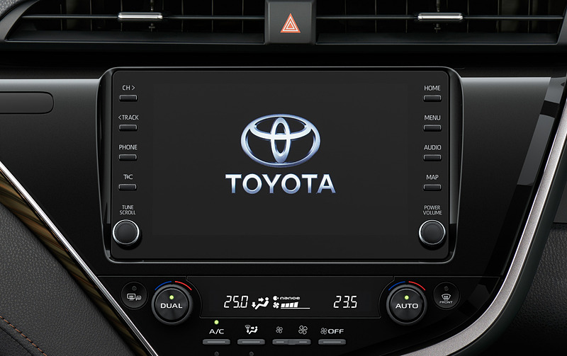 8インチディスプレイオーディオ（Xに標準装備）