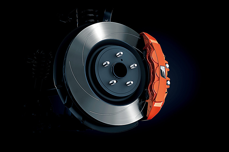 F専用オレンジ ブレーキキャリパー