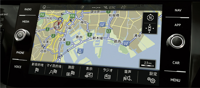 フォルクスワーゲン純正インフォテイメントシステム"Discover Pro"