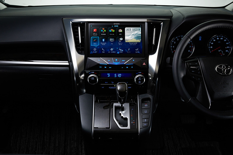 アルファード専用 10V型HD/TV/DVD/CD/Bluetooth/USB/SD/チューナー・AV一体型メモリーナビゲーション「AVIC-CE902ALII」