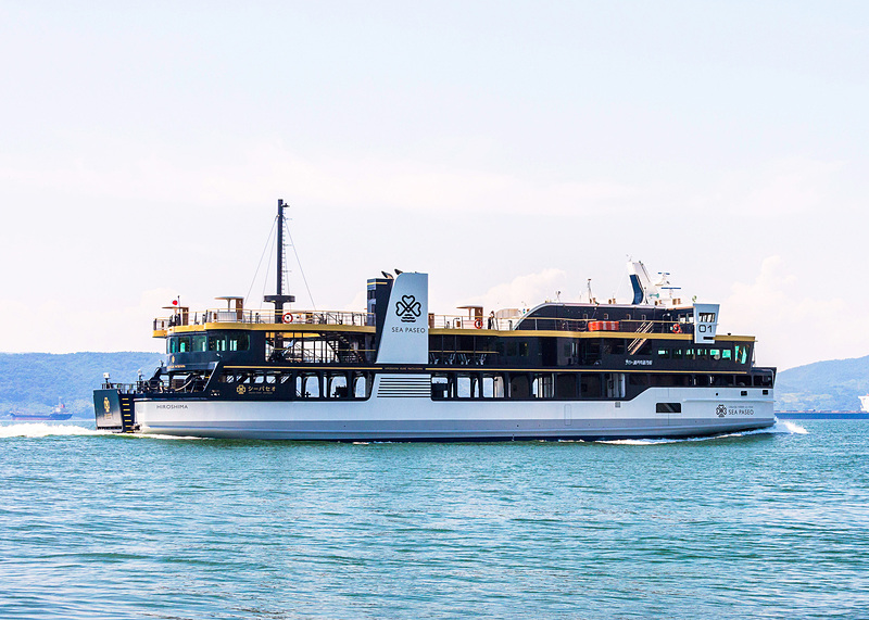 カーフェリー「クルーズフェリー「シーパセオ」」瀬戸内海汽船