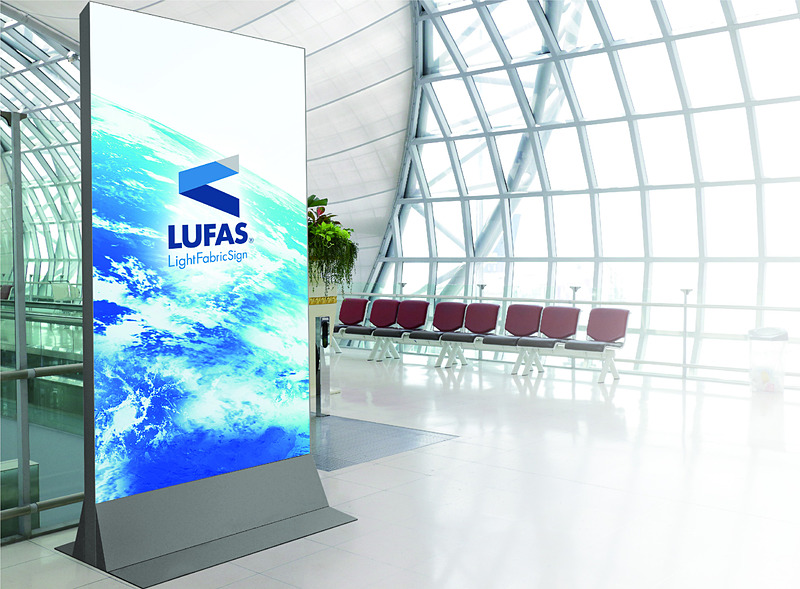 電飾ファブリックサイン「ルーファス」リディアワークス