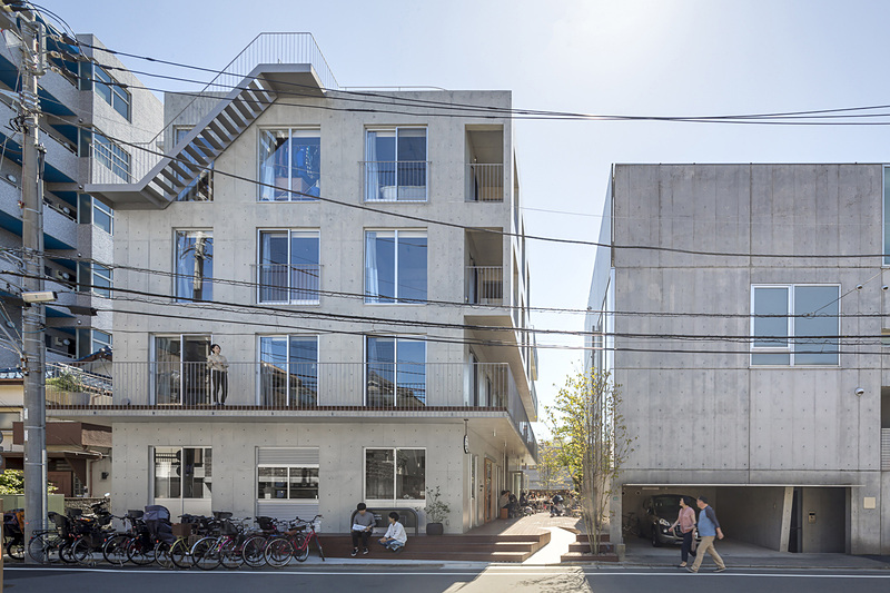 集合住宅＋店舗＋コワーキングオフィス「西葛西APARTMENTS-2」駒田建築設計事務所