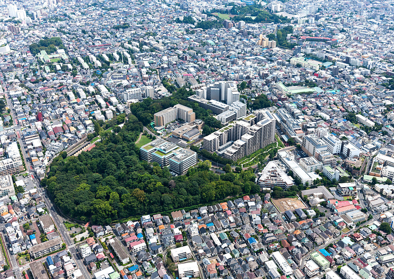 集合住宅「プライムメゾン江古田の杜・グランドメゾン江古田の杜」積水ハウス＋坂倉建築研究所＋長谷工コーポレーション