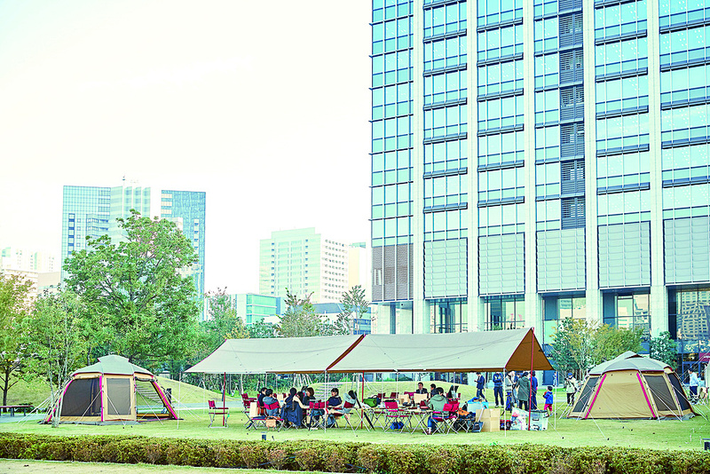 サービス「キャンピングオフィス」スノーピーク