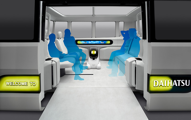 格納式のスロープを搭載