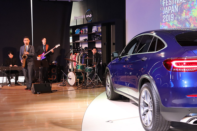 「GLC」「GLC クーペ」発表会に石川周之介カルテットが登場