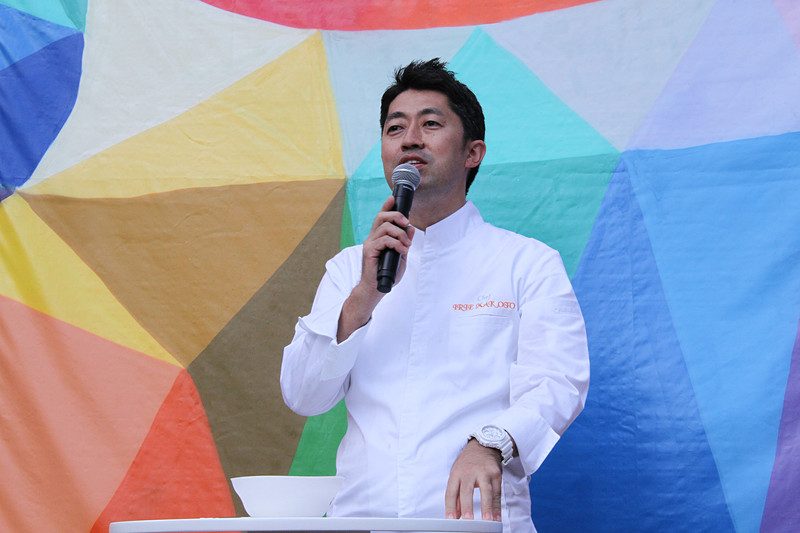 まかないフードをプロデュースした入江誠氏