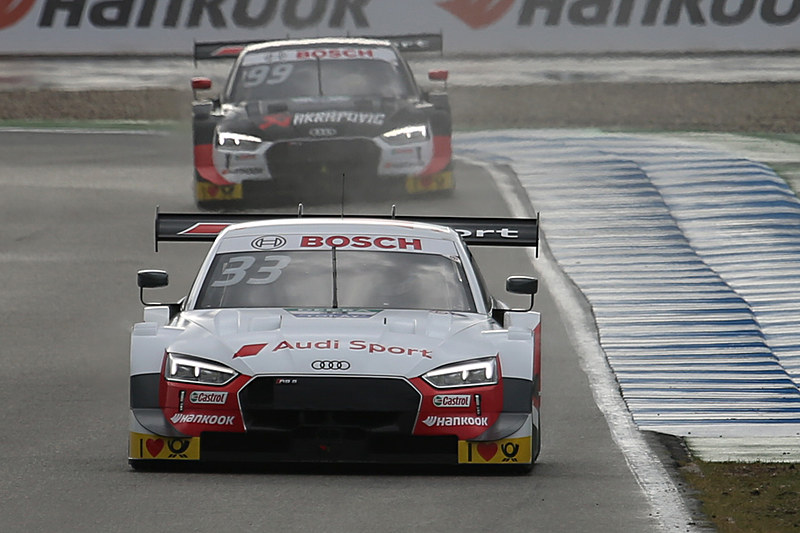 ポールポジションを獲得したレネ・ラスト選手（33号車 Audi Sport RS 5 DTM）