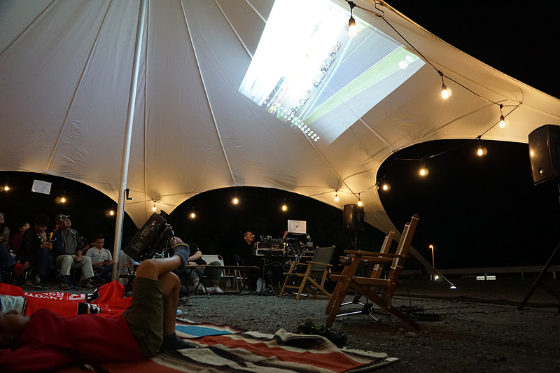 キャンプエリアで使用する電気をMIRAIから供給する