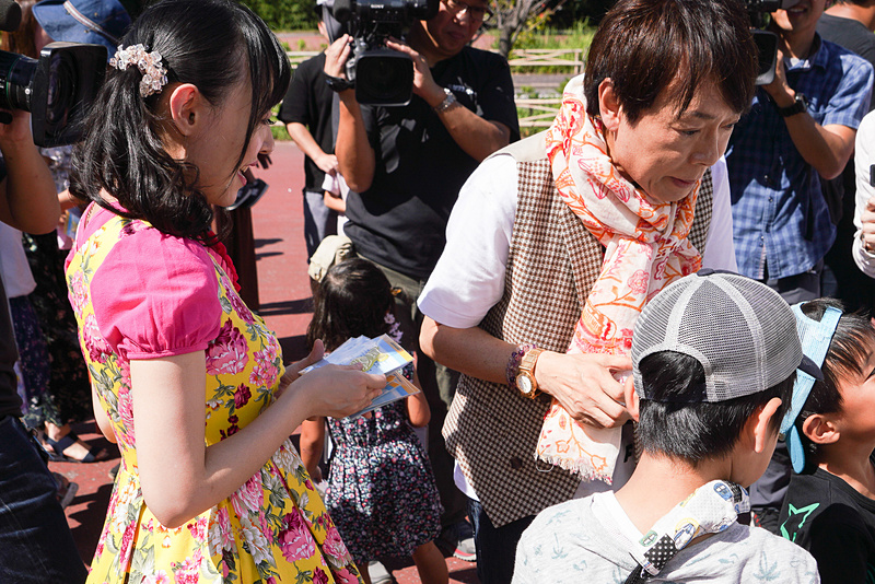 イベントの最後にはプレゼントが手渡されていた
