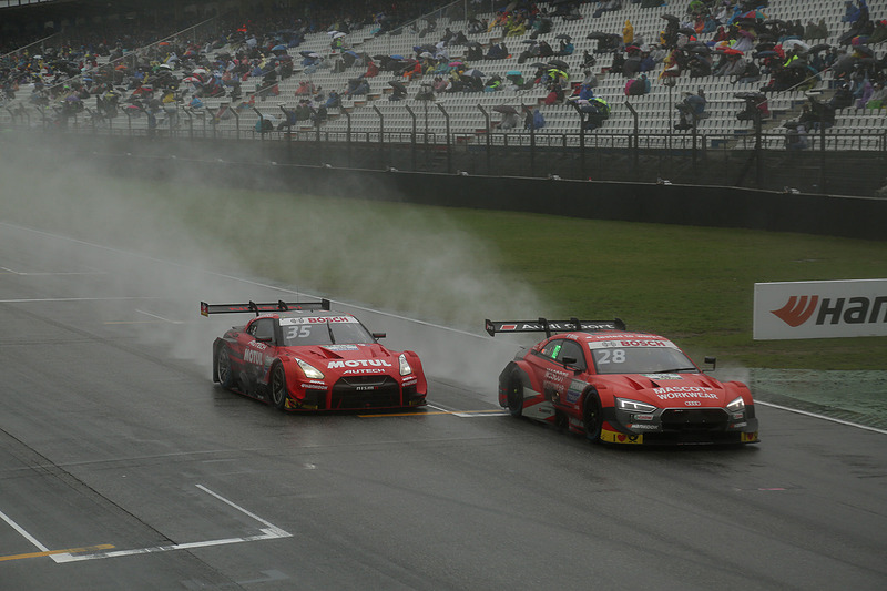 週末を通じて苦しい展開になってしまったSUPER GT勢。タイヤ問題の解決が富士での交流戦に向けて急務だ