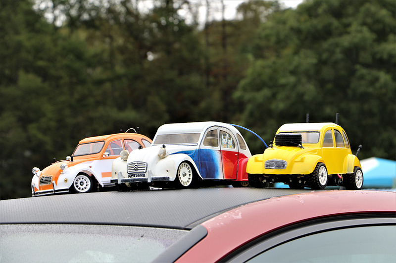 シトロエン 2CVのおもちゃたち