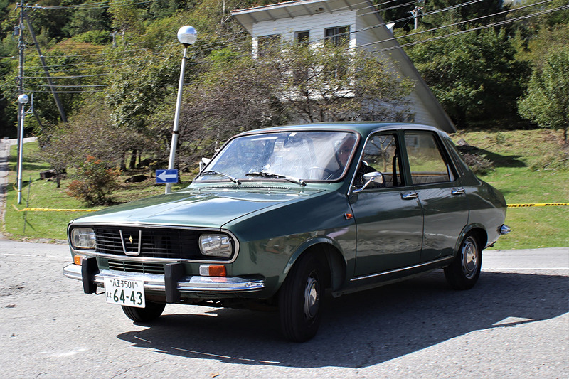 ルノー 12。当時正規輸入されていたが、現存はほとんどない