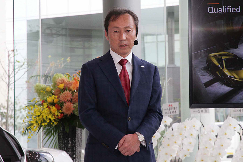 マクラーレン東京 代表取締役社長 川本錦一氏