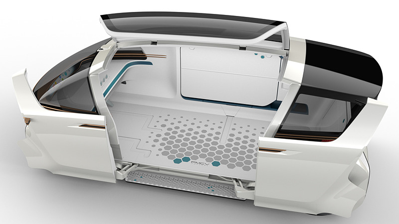 8つのシートレイアウトアレンジが可能