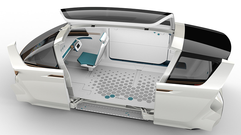 8つのシートレイアウトアレンジが可能