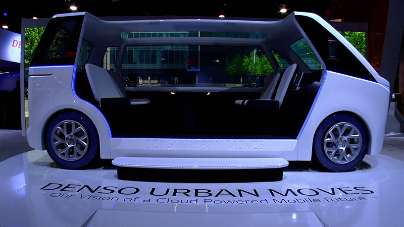 コネクティッドモックカー「DENSO URBAN MOVES」