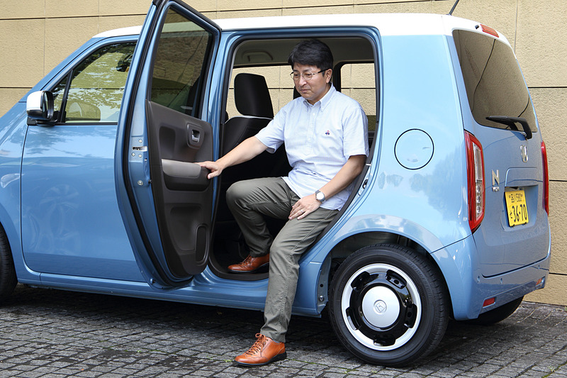 新型N-WGNの乗降性能が高いことを実感