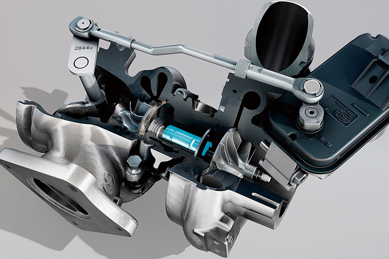 ターボチャージャーにセラミックボールベアリングシステムを導入