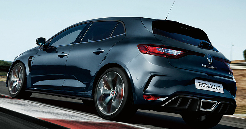 「メガーヌ ルノー・スポール史上最もパワフル」というエンジン性能を受け止めるため、足まわりなども強化