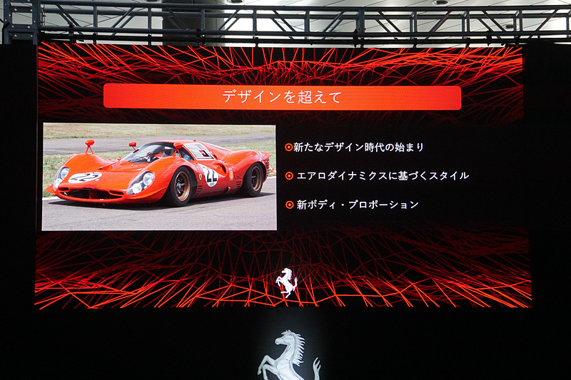 SF90 Stradaleを紹介するプレゼンテーションのスライド