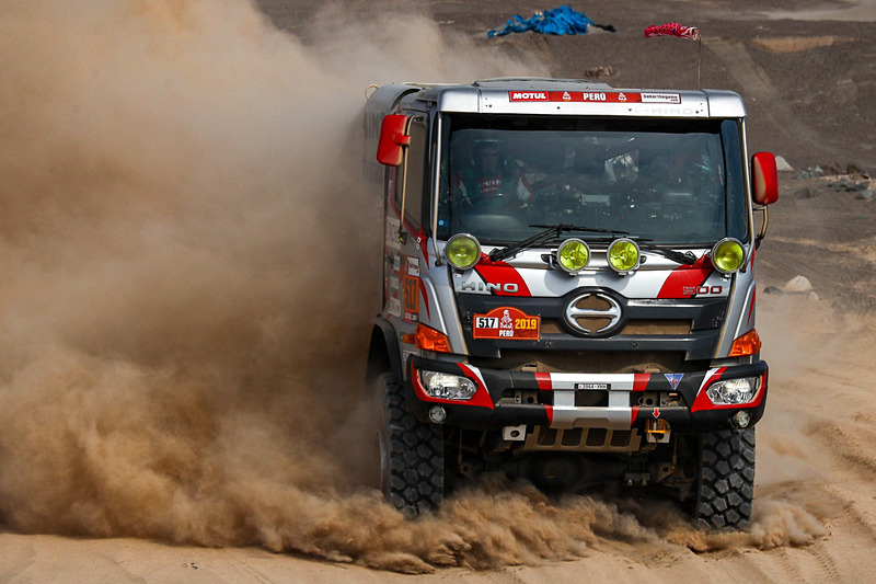 「日野レンジャー ダカール・ラリー2019」