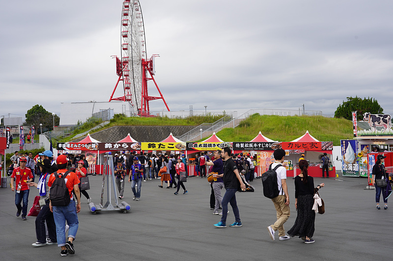 屋台の準備も万端だ