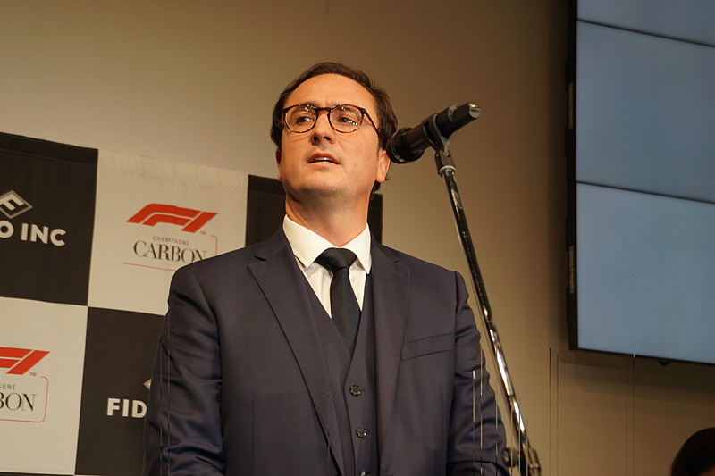 CHAMPAGNE CARBON 副社長 ジャン・バティスト氏