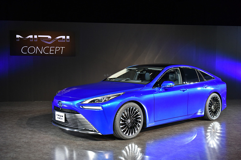 次期型「MIRAI（ミライ）」の開発最終段階「MIRAI Concept」。2020年末発売予定