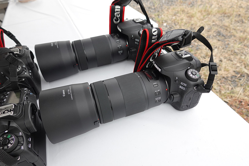 貸し出しが行なわれるキヤノン EOS 90D