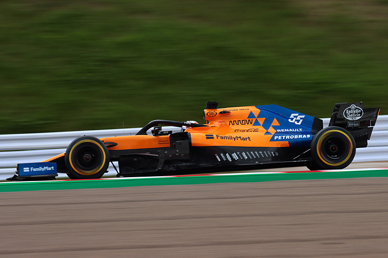 カルロス・サインツ選手（55号車 マクラーレン・ルノー）