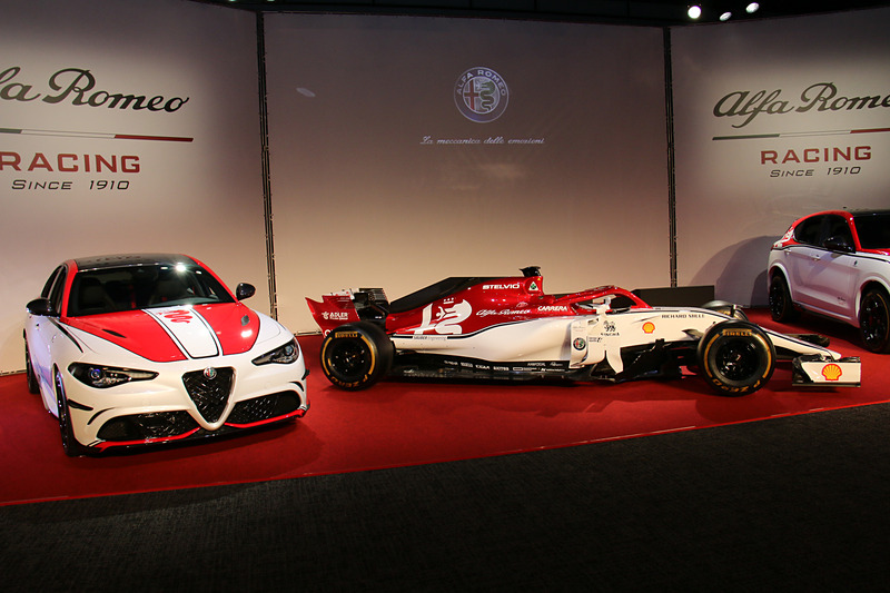 ジュリア クアドリフォリオ F1 TributoとF1マシン「C38」
