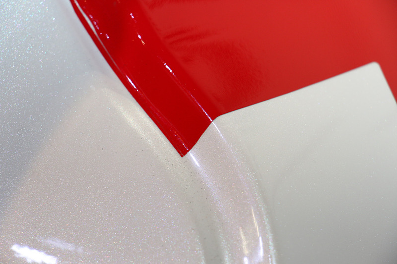 ジュリア同様にカッティングシートでC38のイメージを再現する