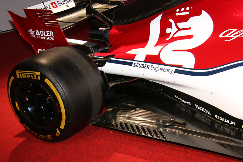 アルファ ロメオ・レーシング C38のディテール