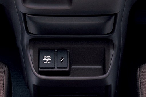 車内の収納スペースは豊富に用意されている