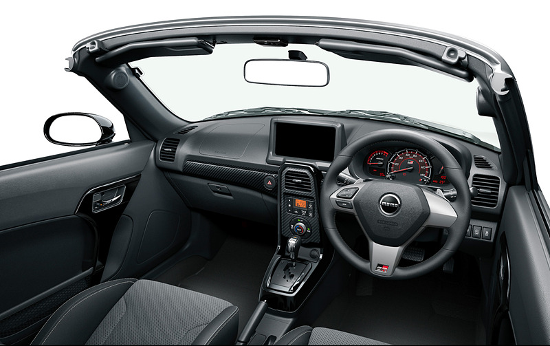 CVT車のインテリア